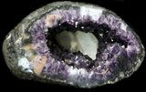 Amethyst Crystal Geode With Calcite - Uruguay #36903-3